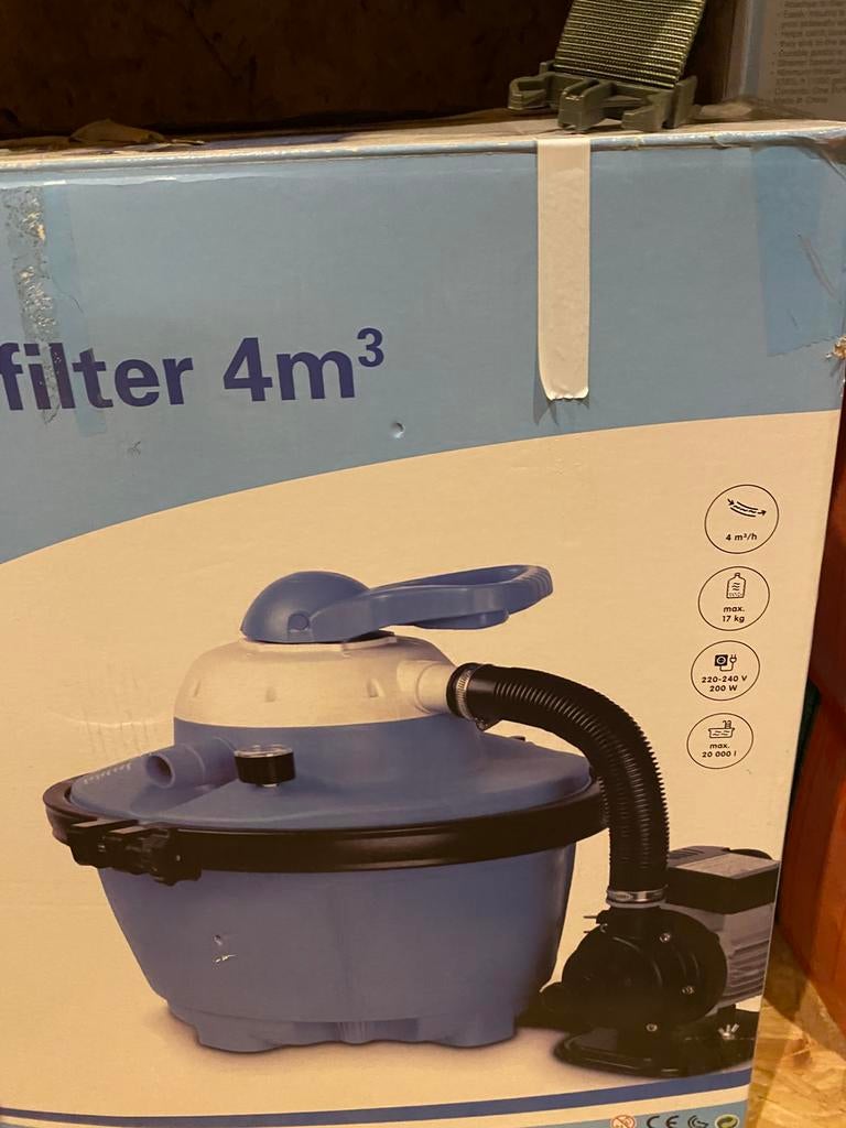 Sand filter, Tuin en Terras, Ophalen, Zo goed als nieuw, Filter