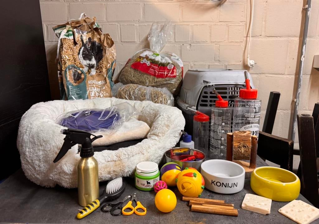 Accessoires pour lapins, articles de soin, Enlèvement, Utilisé