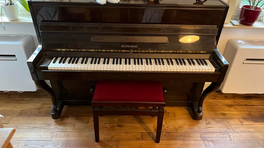 Piano + pianostoel, Muziek en Instrumenten, Ophalen, Piano