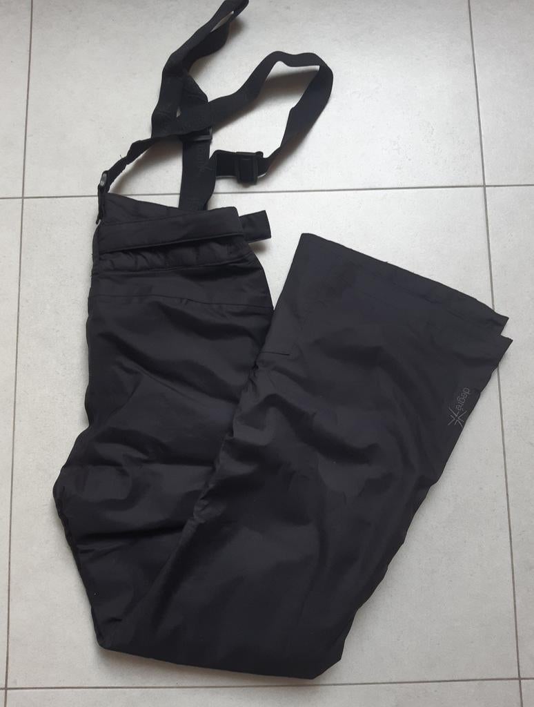 Degree 7 zwarte skibroek voor dames maat 36 (S), Broek, Ophalen of Verzenden, Zo goed als nieuw, Maat 36 (S)