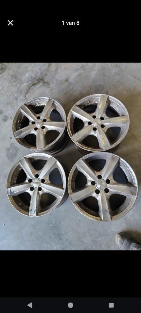 16" Dezent velgen 5x100, Ophalen