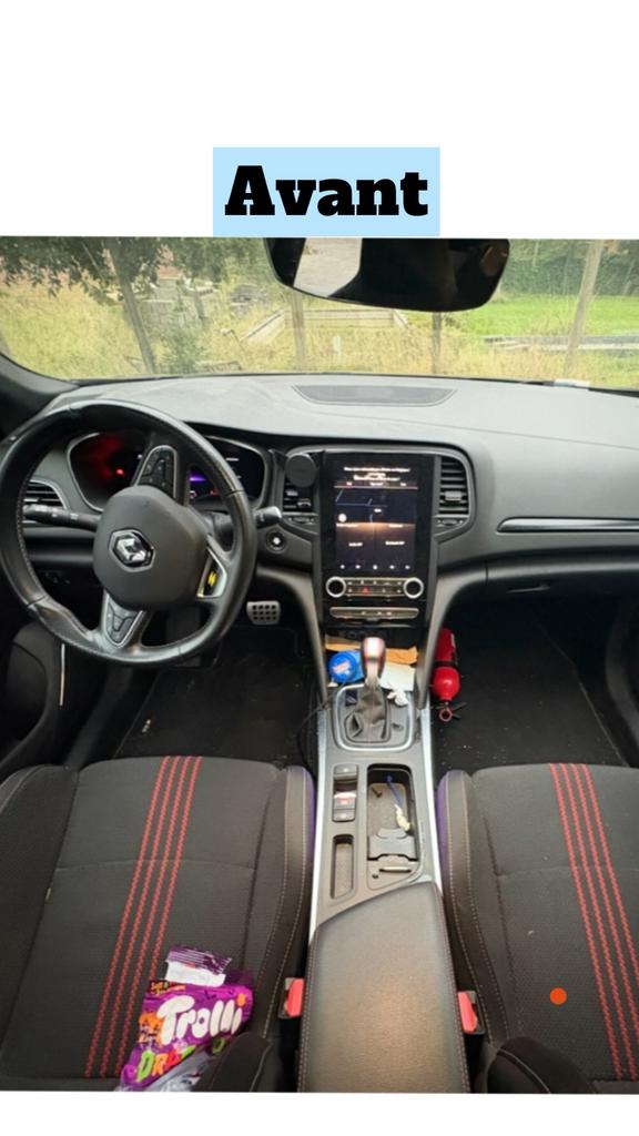 nettoyage interieur voiture, Enlèvement