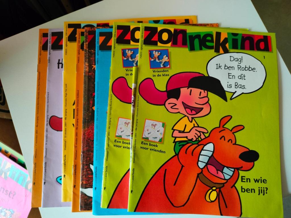 Zonnekind 2004 2005 jeugd spelletjes foto's leerrijk, Boeken, Ophalen of Verzenden, Gelezen