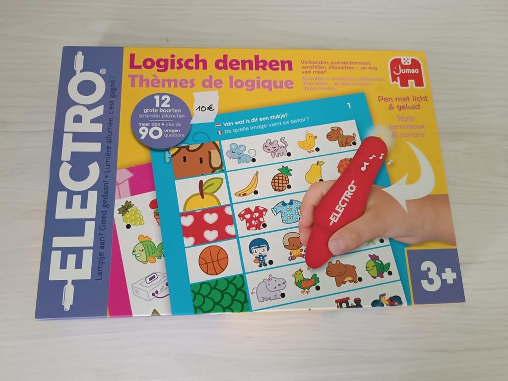 Jumbo electro logisch denken, Kinderen en Baby's, Speelgoed | Educatief en Creatief, Ophalen, Met licht