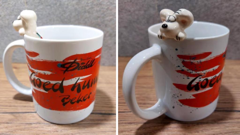 MOKKEN Diddl en Diddlina MOKKEN (nieuwstaat), Verzamelen, Ophalen of Verzenden, Verschillende figuren, Zo goed als nieuw, Servies