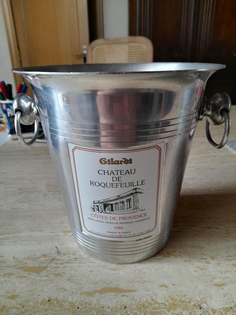 Wijnemmer in inox van 'Chateau de Roquefeuille', Ophalen of Verzenden, Gebruikt