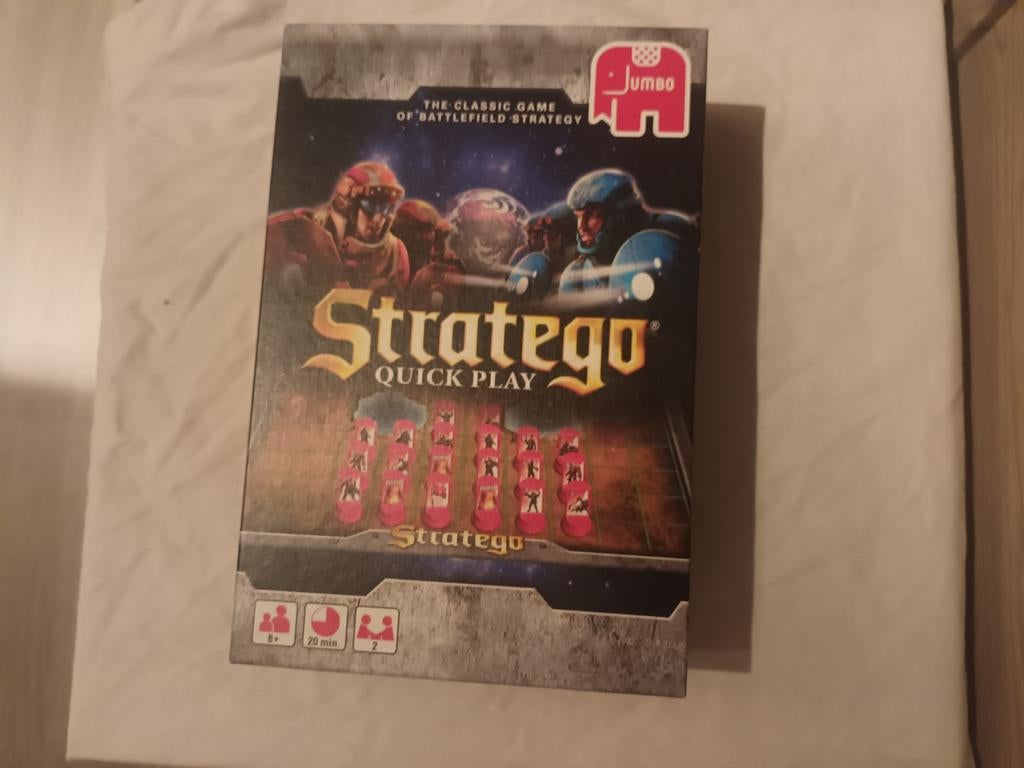 Stratego quick play, Hobby en Vrije tijd, Gezelschapsspellen | Bordspellen, Zo goed als nieuw, Een of twee spelers, Ophalen
