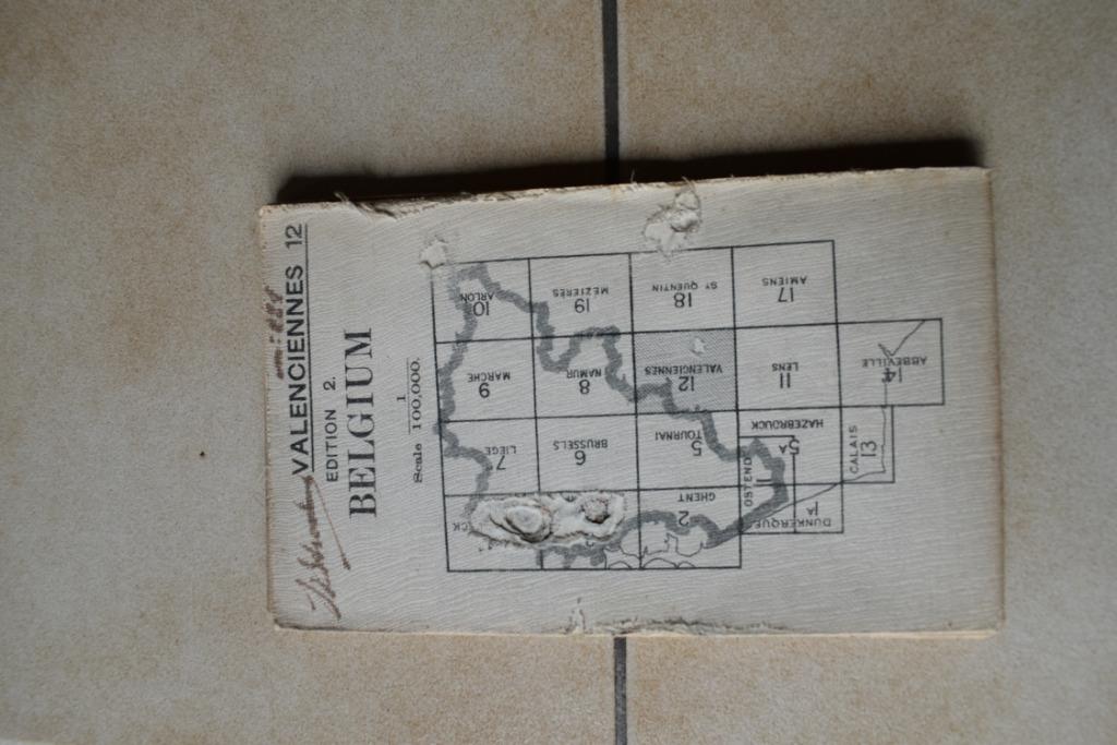 Carte militaire Valenciennes 12 WWI, Envoi, Armée de terre, Autres types