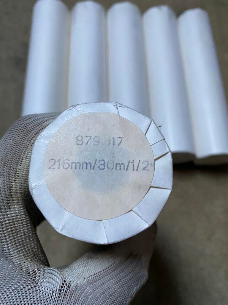 Thermisch faxpapier 30 m - 50 m - 100 m, 5€ per stuk, Telecommunicatie, Faxen, Ophalen of Verzenden, Nieuw, Fax