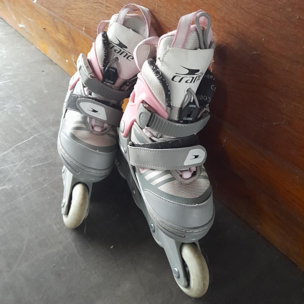 Rolschaatsen, Sports & Fitness, Rollers 4 roues en ligne, Réglable, Enlèvement, Utilisé