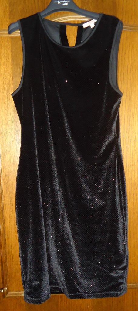 Zwart kleed met glitters L, Kleding | Dames, Jurken, Ophalen of Verzenden, Zwart