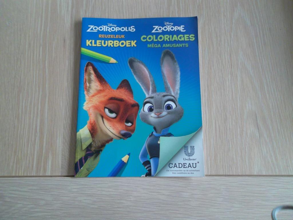 Disney ZooTropolis Kleurboek, Ophalen of Verzenden, Nieuw, Overige typen