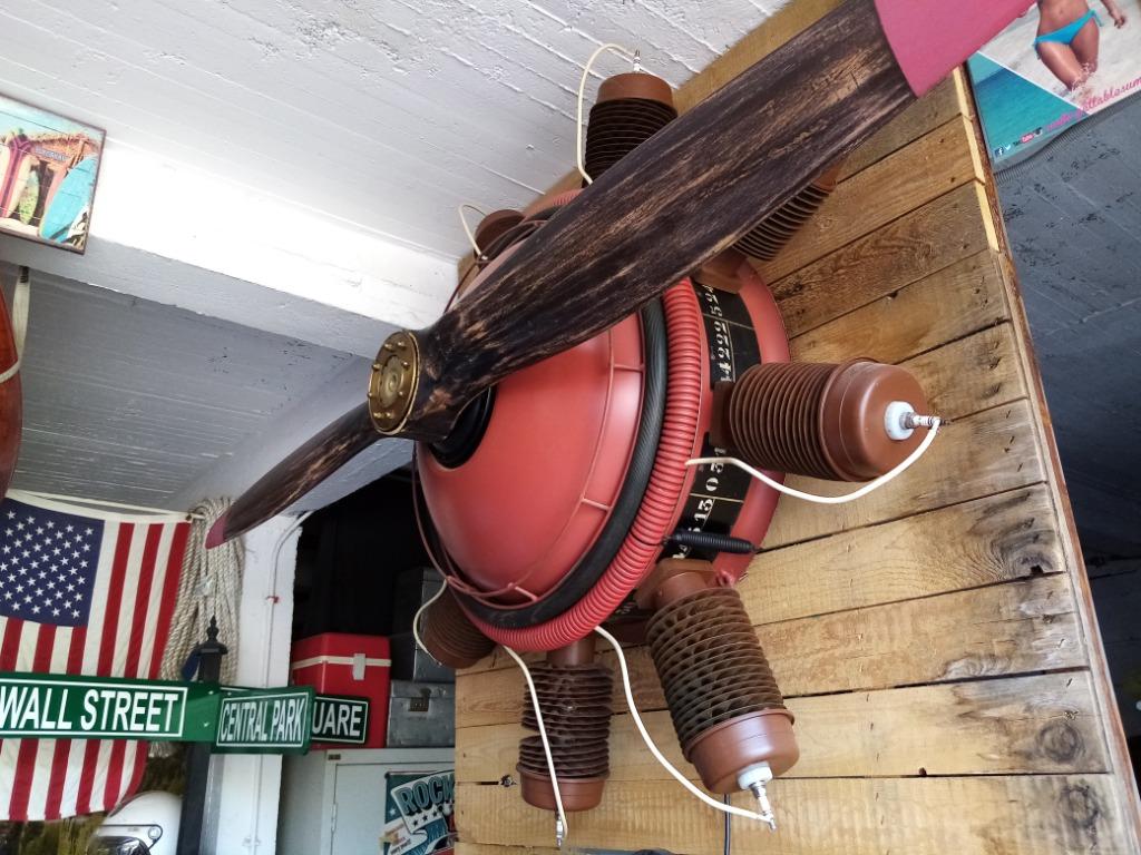 stermotor vliegtuig, Antiek en Kunst, Kunst | Designobjecten, Ophalen