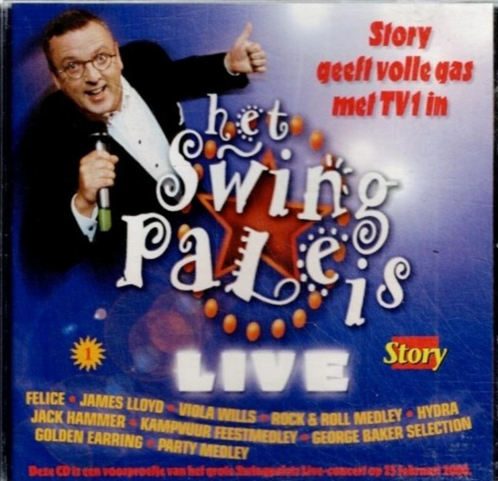 cd   //   -   Het Swingpaleis Live, Cd's en Dvd's, Ophalen of Verzenden