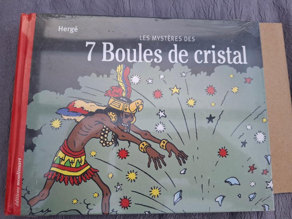 Tintin noir & blanc Les mystères des 7 boules de cristal, Livres, Enlèvement ou Envoi, Neuf
