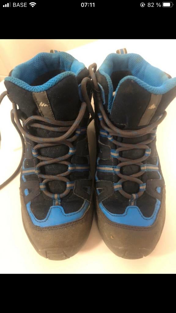 Décathlon Quechua Chaussures de randonnée enfant t34, Comme neuf, Chaussures