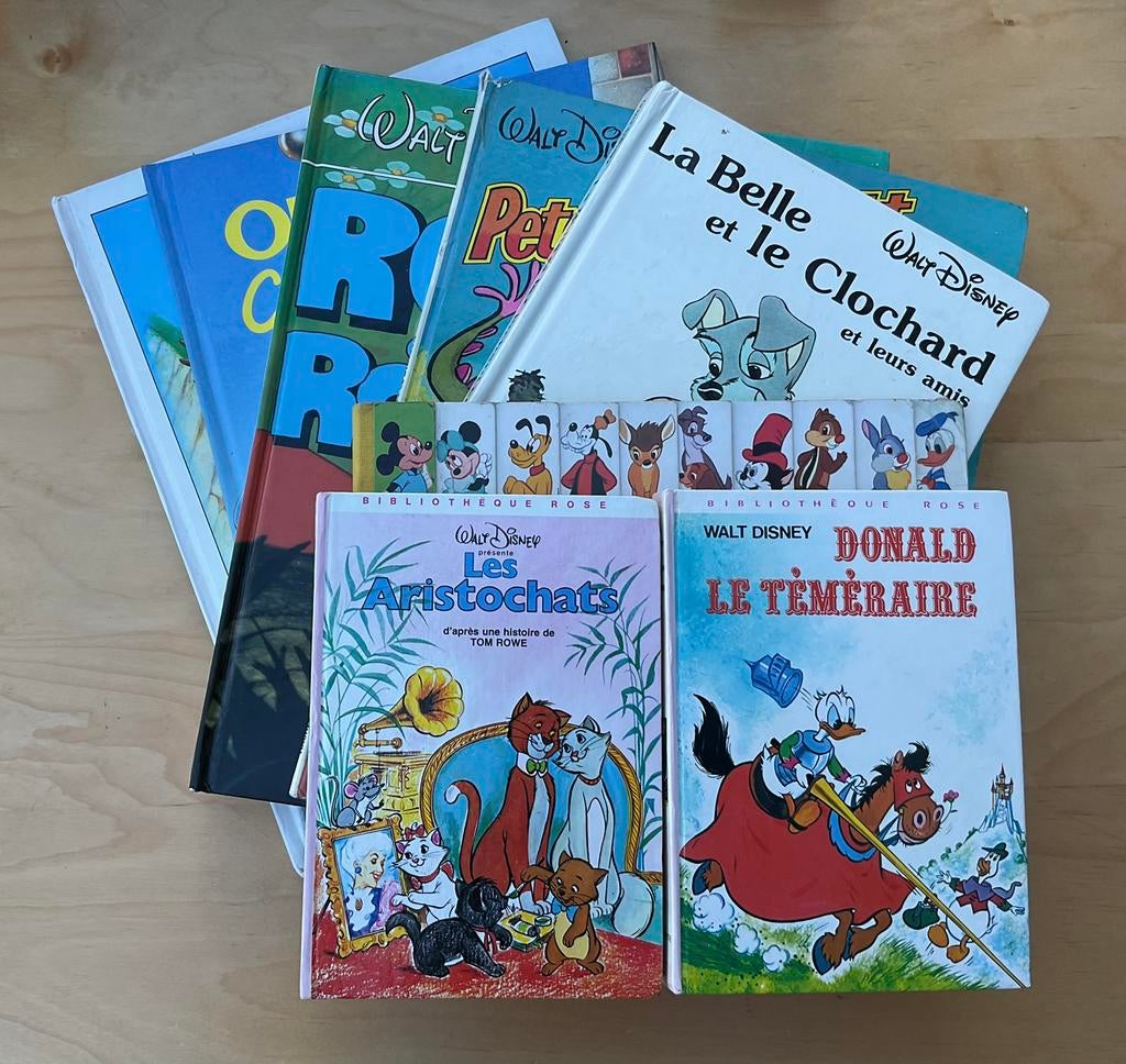 Anciens livres…. Walt Disney, Enlèvement, Utilisé