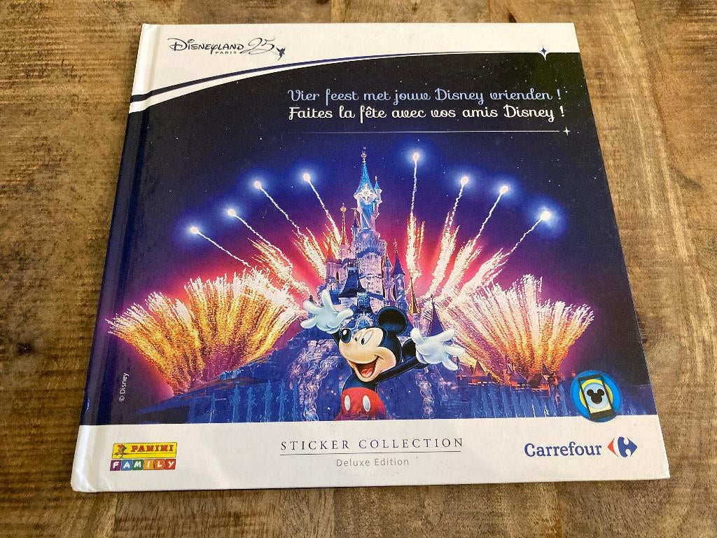 Stickerboek - Disneyland Paris 25 jaar - Carrefour, Enlèvement ou Envoi, Utilisé