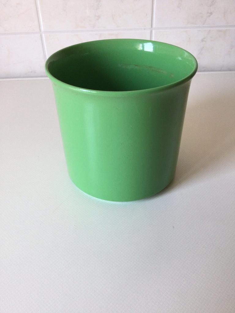 Groene bloempot - cachepot, Enlèvement ou Envoi, Comme neuf