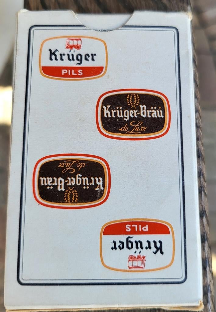 Krüger speelkaarten Eeklo, Collections, Enlèvement ou Envoi, Comme neuf, Carte(s) à jouer
