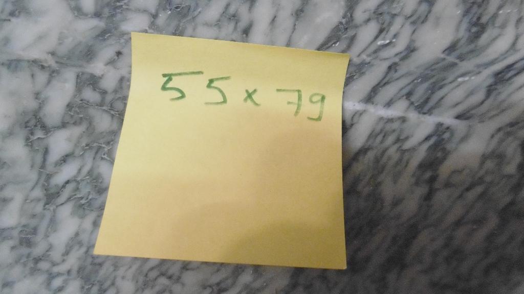 Tablette de meuble en marbre vert veiné, Antiquités & Art, Enlèvement