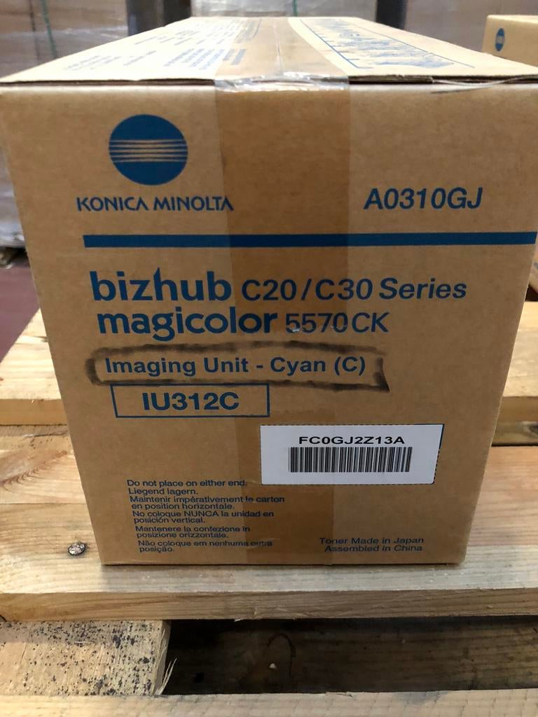 Konica minolta bizhub C20/C30 series magicolor 5570ck, Ophalen
