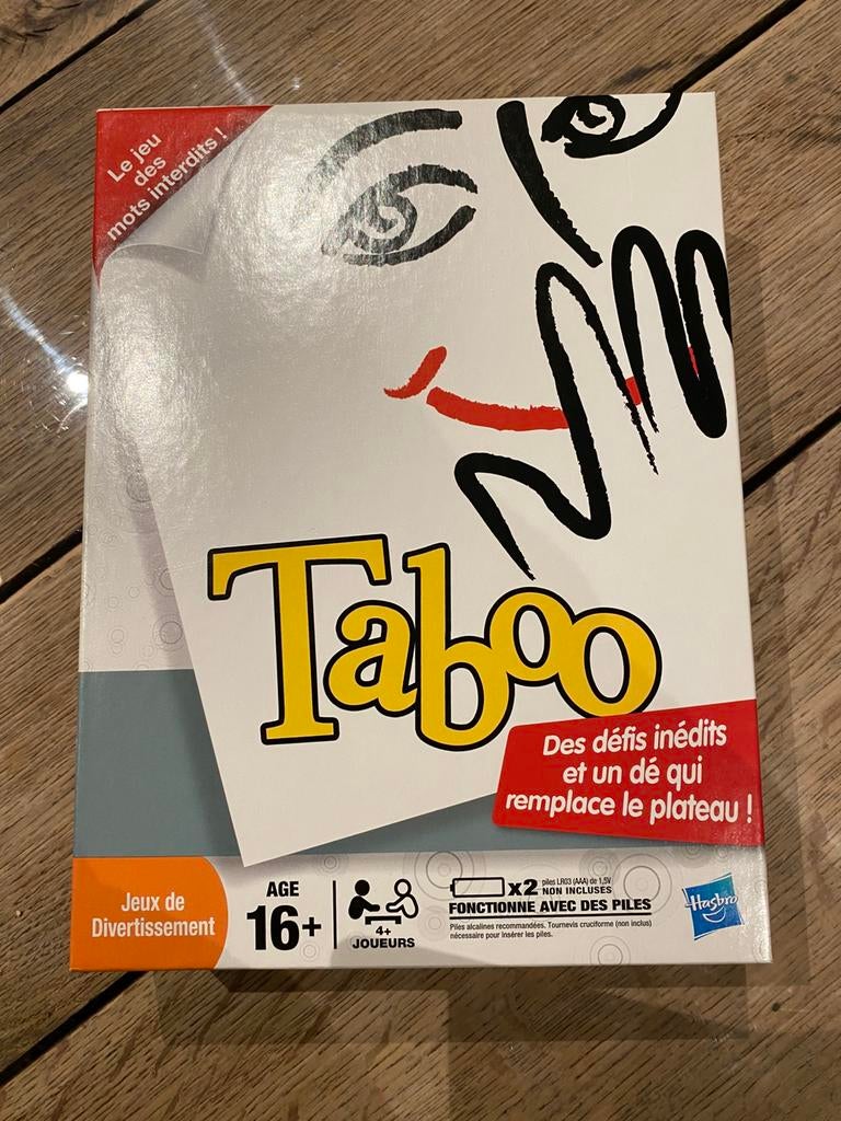 Jeu de société Taboo, Enlèvement, Neuf, Taboo