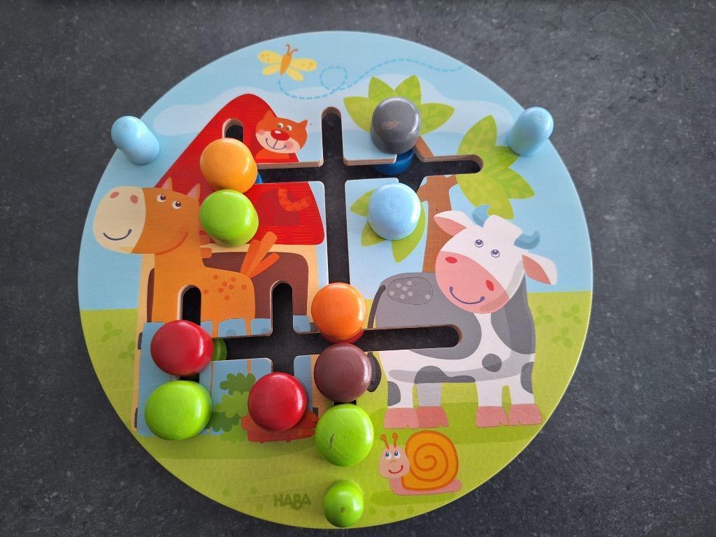 Haba motoriekbord boerderij en vormen, Ophalen of Verzenden, Gebruikt, Overige typen