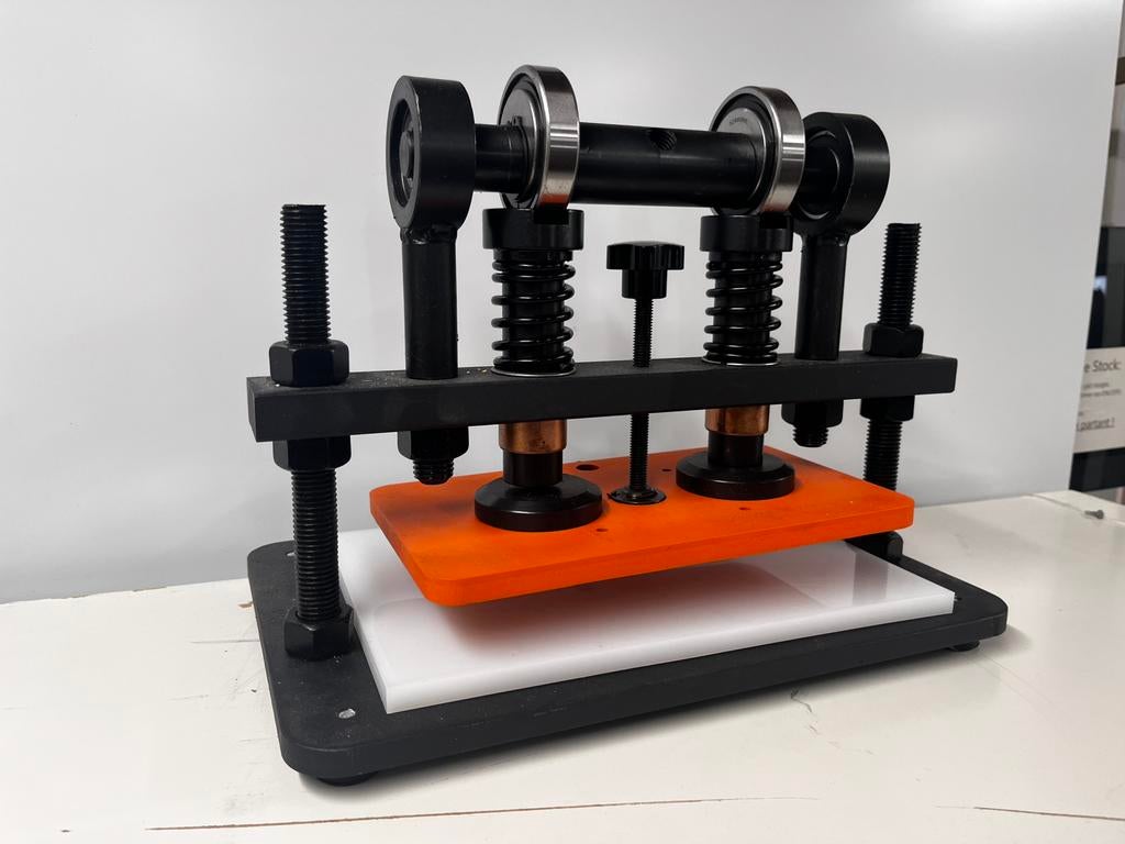 Presse d’embossage cuir VEVOR – PGYHJ2615, Hobby & Loisirs créatifs, Bricolage, Comme neuf, Enlèvement ou Envoi