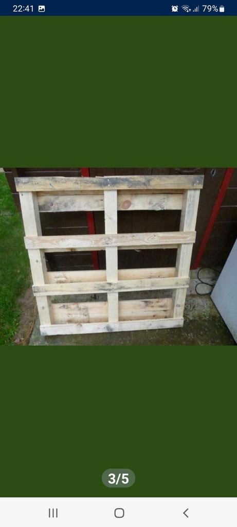 Palettes à vendre, Enlèvement ou Envoi, Comme neuf