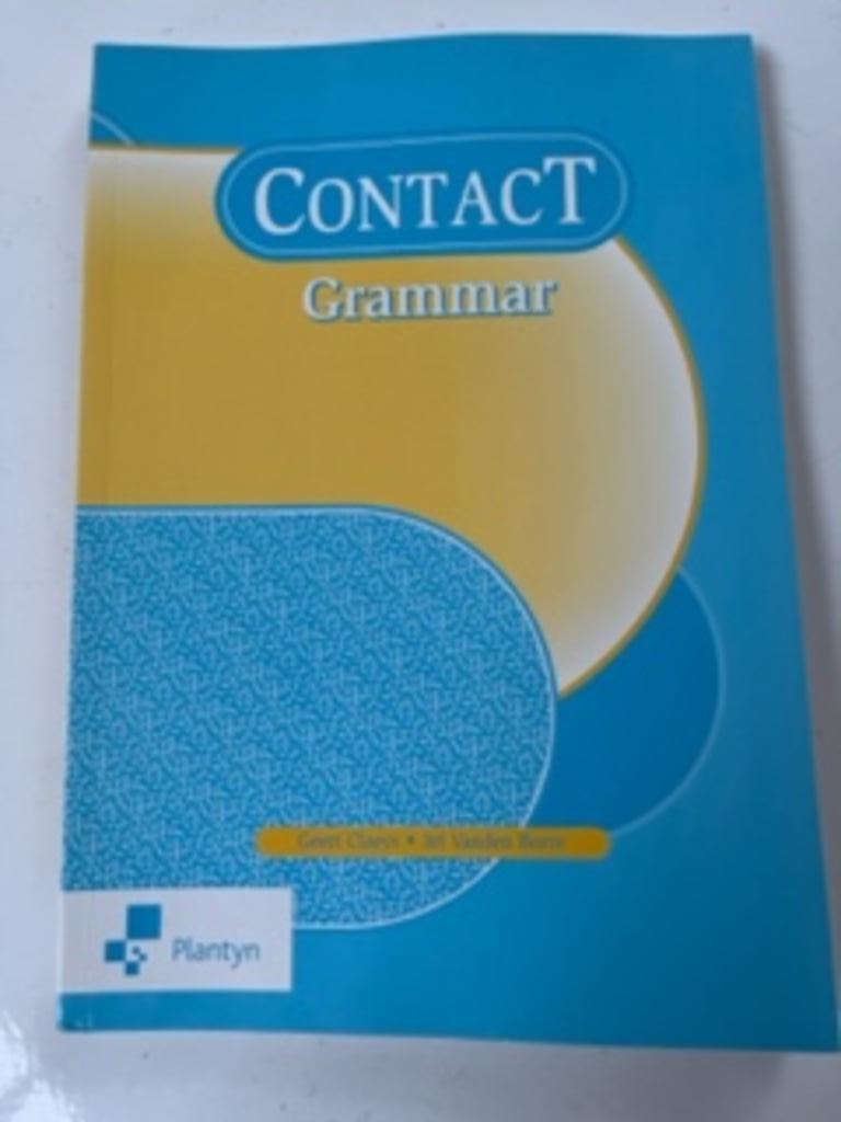 Contacter la grammaire, Livres, Enlèvement ou Envoi, Plantyn, Anglais, Comme neuf