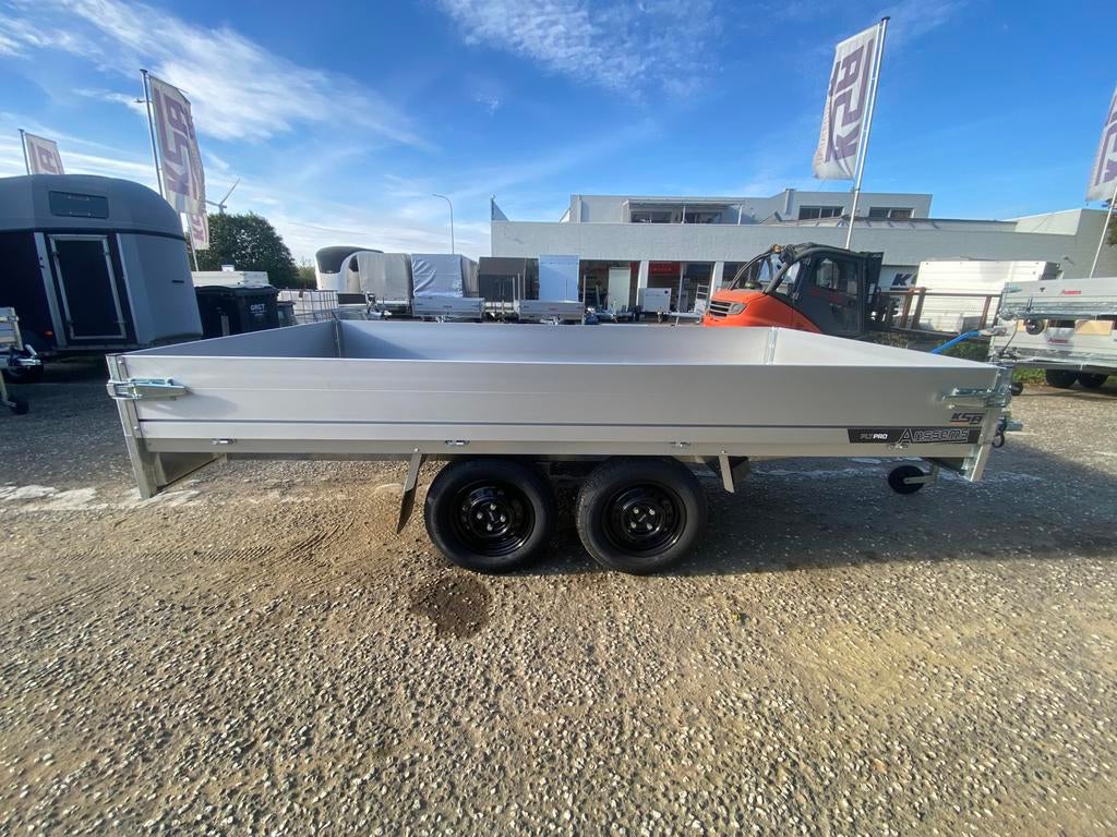 Anssems plateau aanhangwagen PLT-2 Pro 330x180cm ongeremd, Autos : Divers, Remorques, Neuf, Enlèvement