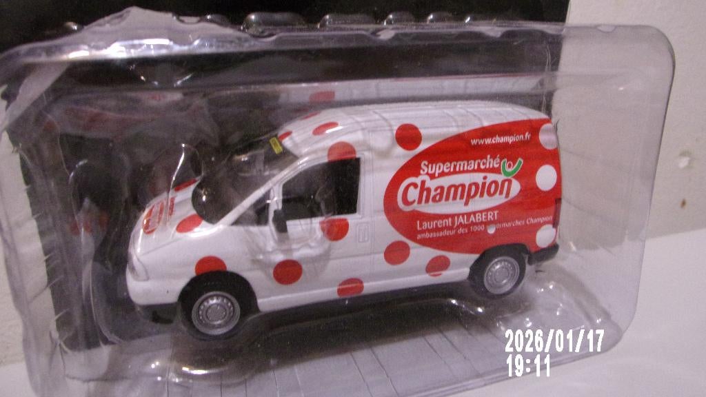 FIAT SCUDO "CHAMPION" TOUR de FRANCE 1/43 NEUVE SCELLEE, Hobby & Loisirs créatifs, Voitures miniatures | 1:43, Enlèvement ou Envoi