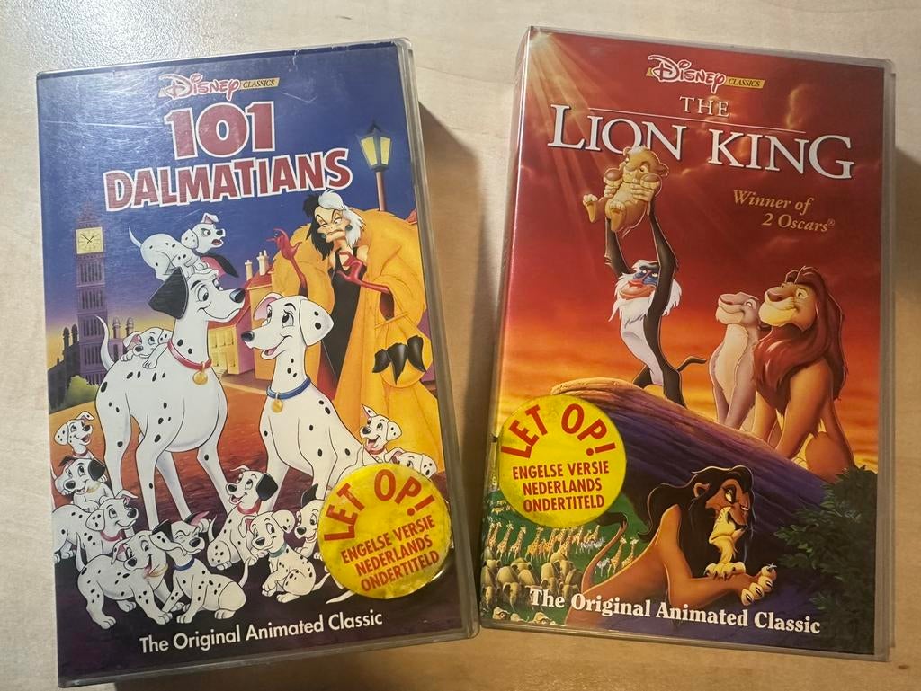 Disney VHS Tapes, Alle leeftijden, Ophalen of Verzenden, Zo goed als nieuw, Overige genres