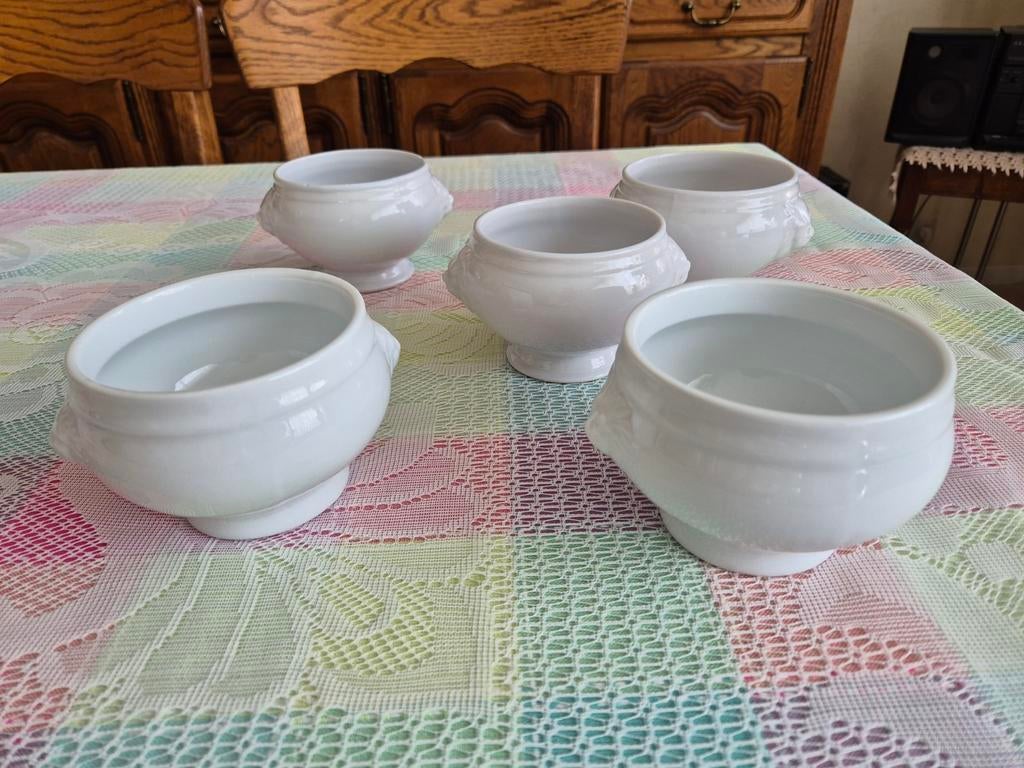 5 soeptassen  prijs totaalpakket:10€., Huis en Inrichting, Ophalen, Zo goed als nieuw