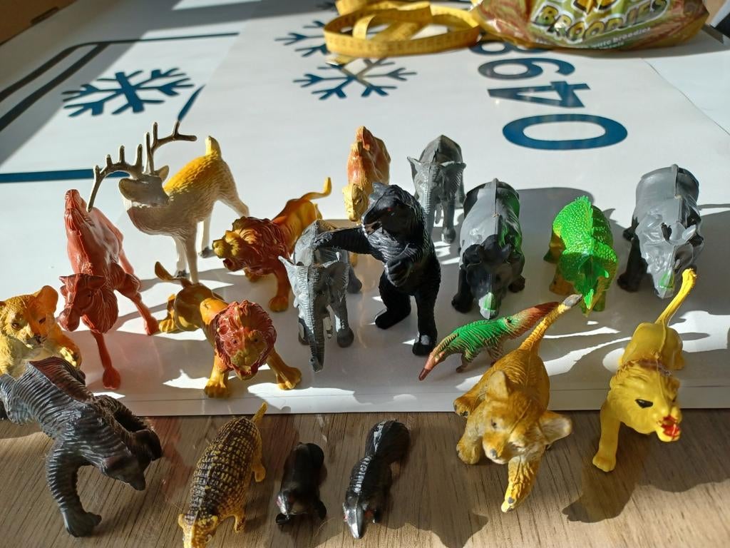 Wilde dieren figuren, Ophalen of Verzenden, Zo goed als nieuw