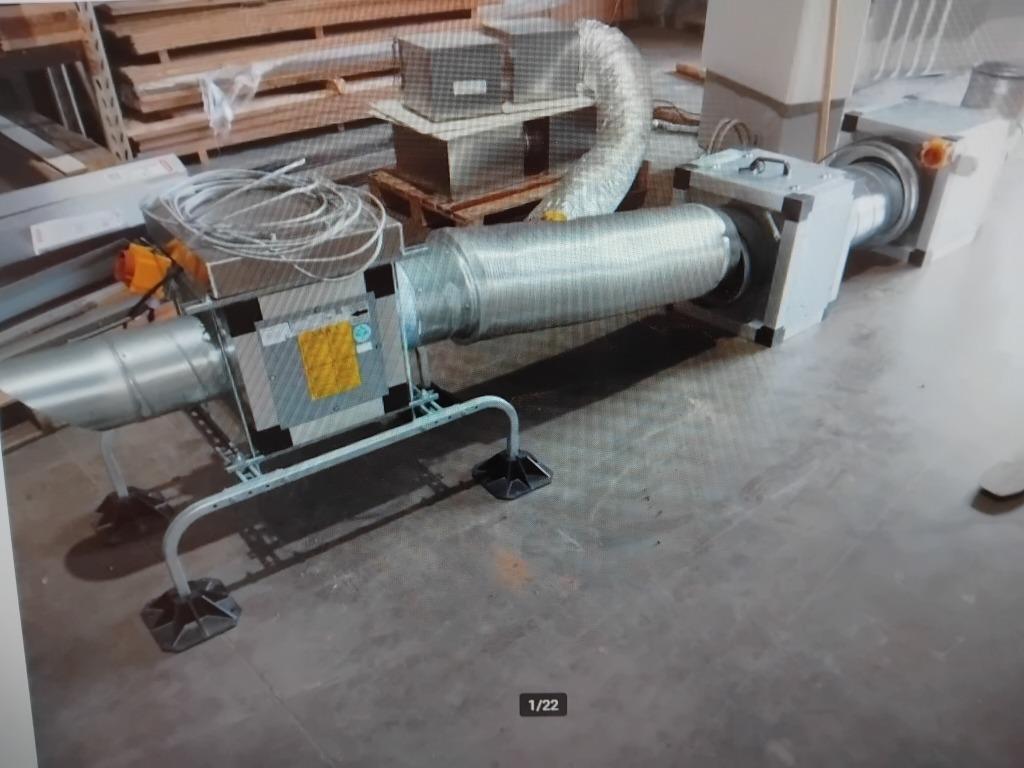 Ventilatie kanaal systeem Systemair, Ophalen, 30 tot 80 cm, Overige typen, 150 cm of meer