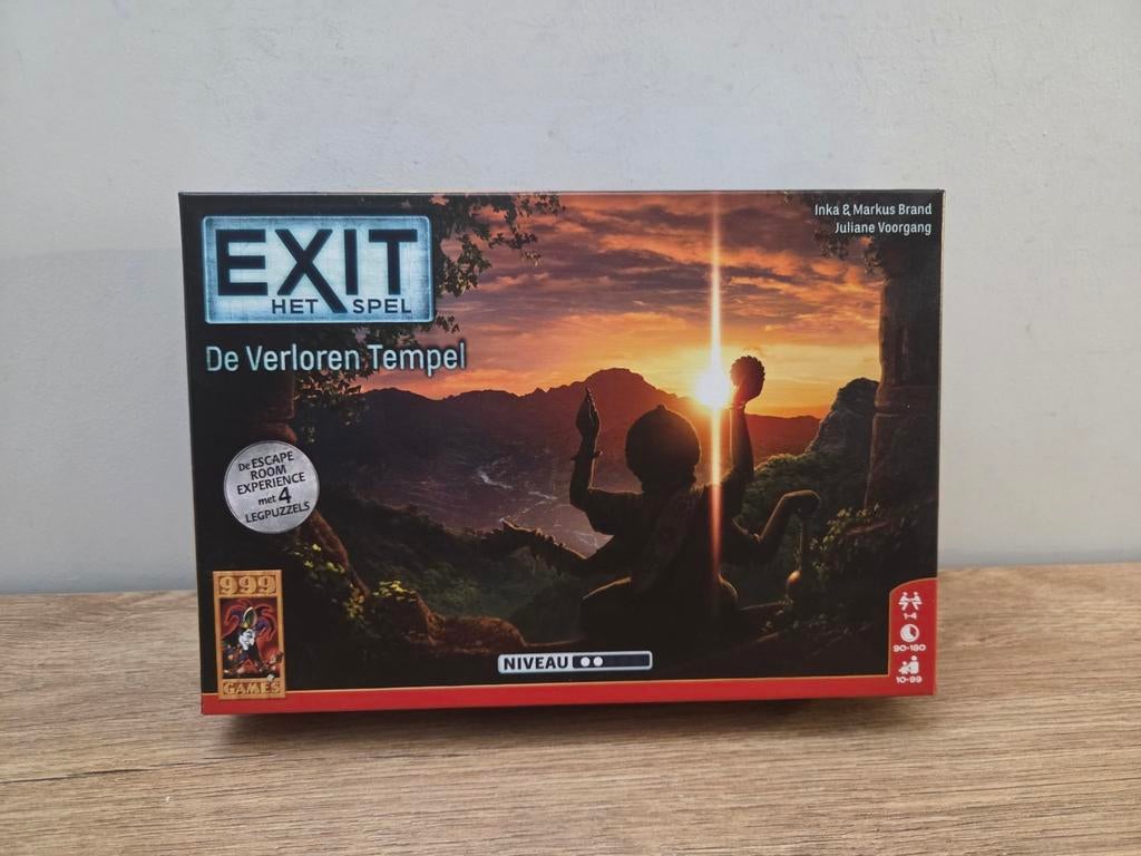 Exit : De Verloren Tempel van 999 games (nieuw), Ophalen of Verzenden, Nieuw