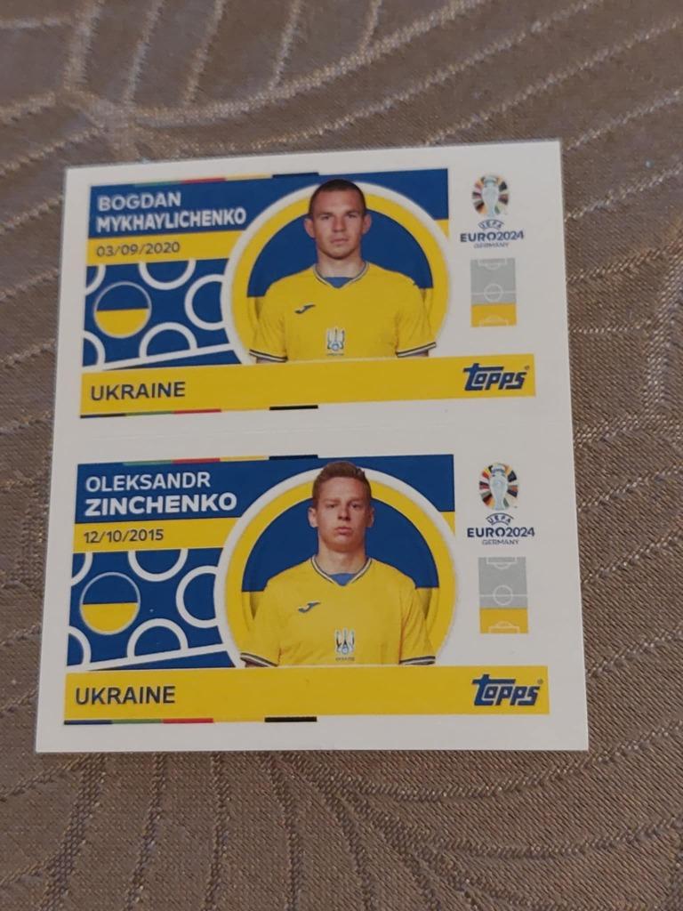 Topps / Sticker / Oekraïne / Euro 2024, Verzenden, Nieuw, Poster, Plaatje of Sticker