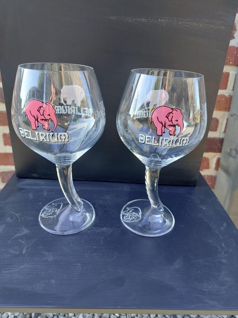 Verres à bière Delirium, Collections, Enlèvement ou Envoi, Comme neuf, Verre ou Verres, Autres marques