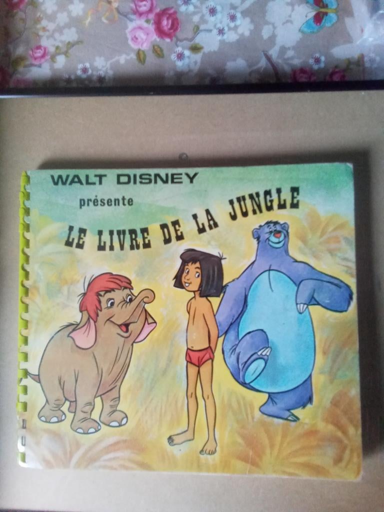 Livre avec autocollants le livre de la jungle (1967), Enlèvement ou Envoi