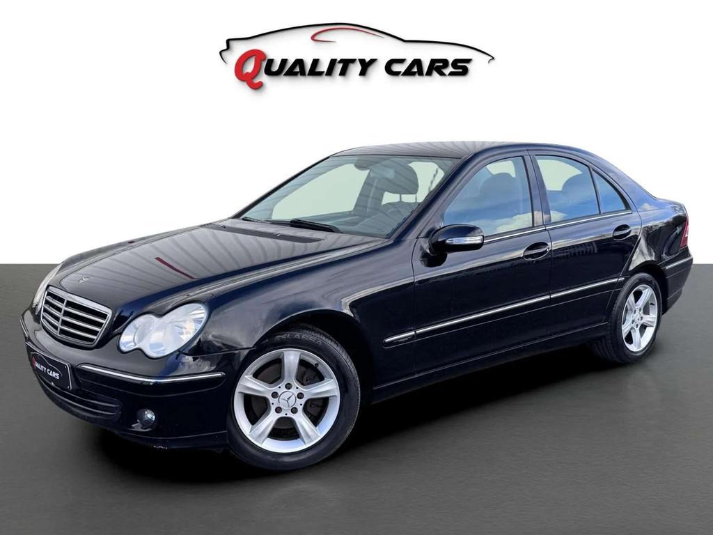 Mercedes-Benz C 180 1.8i Kompressor | Avantgarde | Garantie, Auto's, Mercedes-Benz, Electronic Stability Program (ESP), Stof, Gebruikt