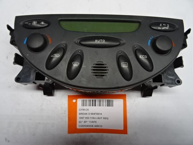 BEDIENINGSPANEEL AIRCO Citroën C5 I Break (DE) (96470014), Auto-onderdelen, Dashboard en Schakelaars, Citroën, Gebruikt