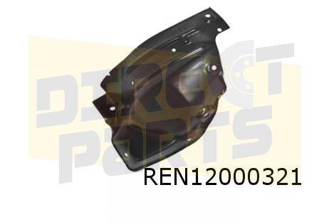 Renault Megane IV (11/15 - 8/20) Wielkuip Links (achterste d, -, -, Nieuw, Bumper