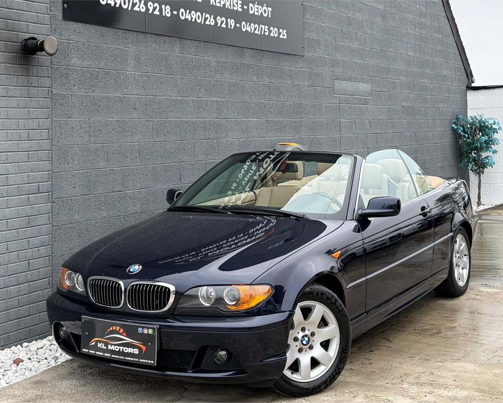 BMW 320Cia Cabriolet Boite Automatique 2004 Facelift, Auto's, BMW, Automaat, Achterwielaandrijving, Beige, Cabriolet