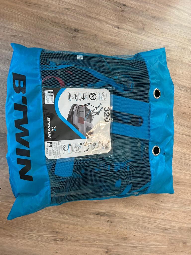 Decathlon B'Twin 320 fietsendrager, Auto diversen, Fietsendragers, Ophalen, 3 fietsen of meer, Gebruikt, Achterklepdrager