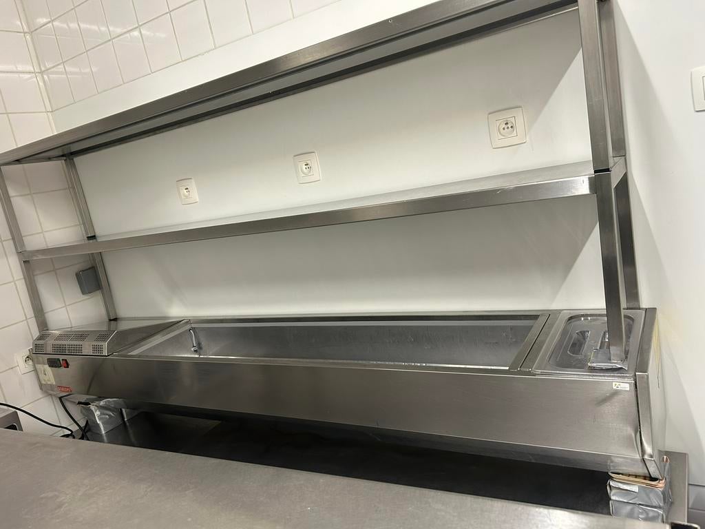 Salade koeling Bar, Ophalen, Gebruikt