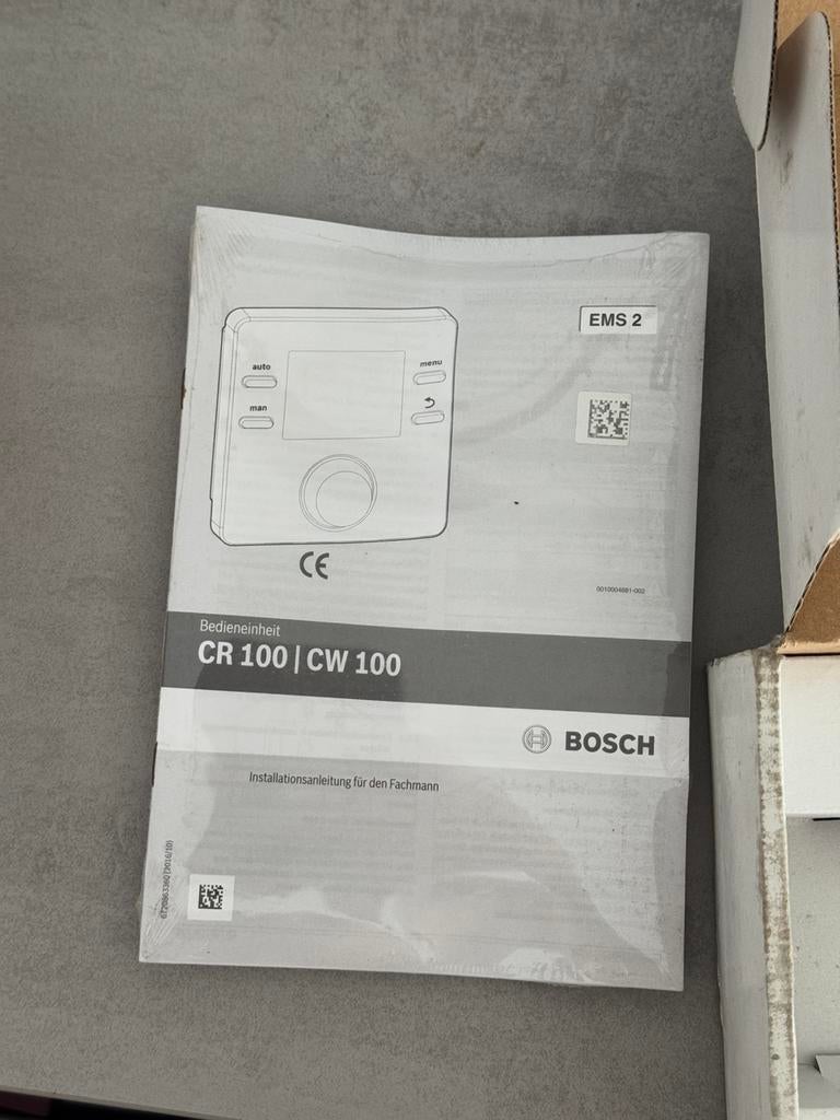 Thermostat BOSCH Version CW100, Enlèvement, Neuf