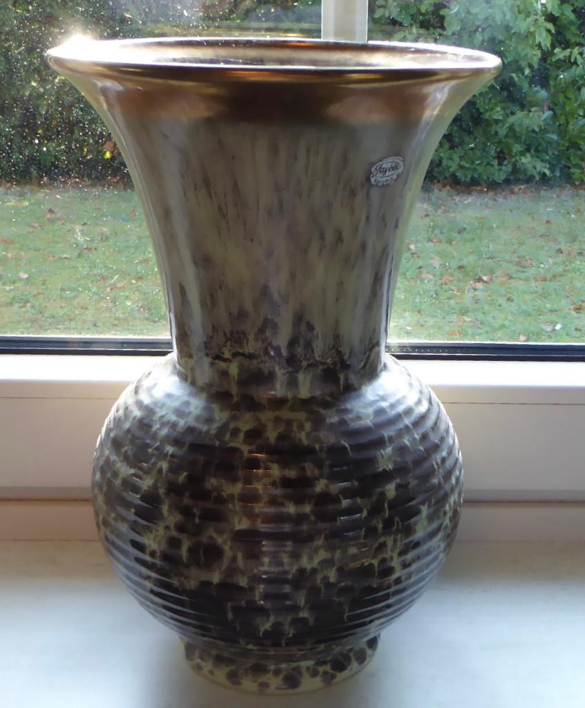 Oude " Jasba vaas Duitsland " 30 cm hoog, Ophalen