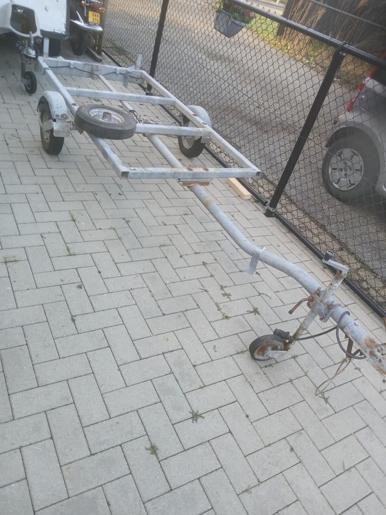 Aanhanger, boottrailer., Enlèvement